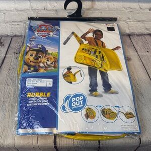 Paw Patrol Rubble Boy’s Pop Up Costume